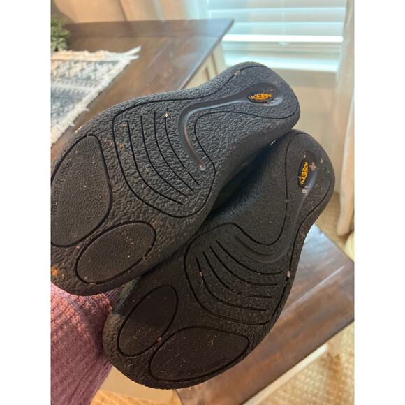 Keen size 9 women’s Howser wool slides clogs shoes plaid - Picture 3 of 4